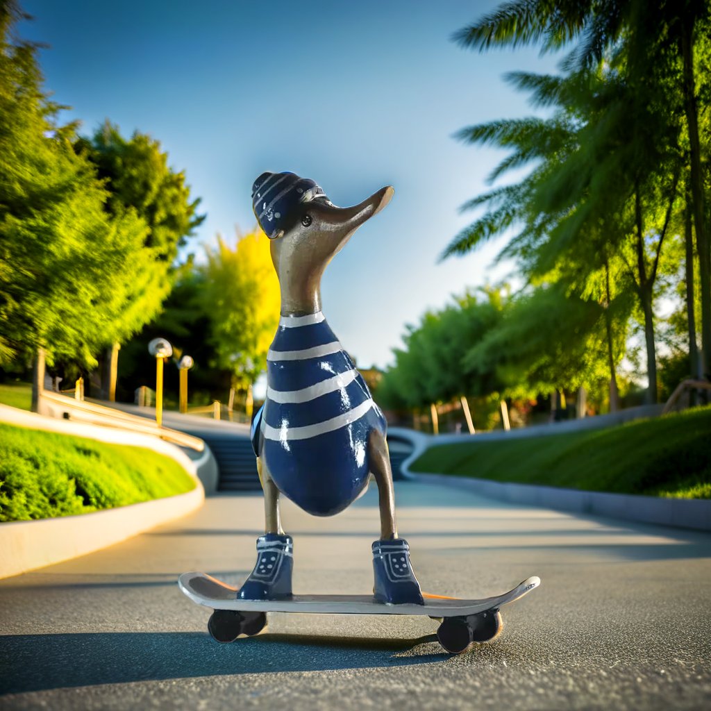 Skateboarding Ducks