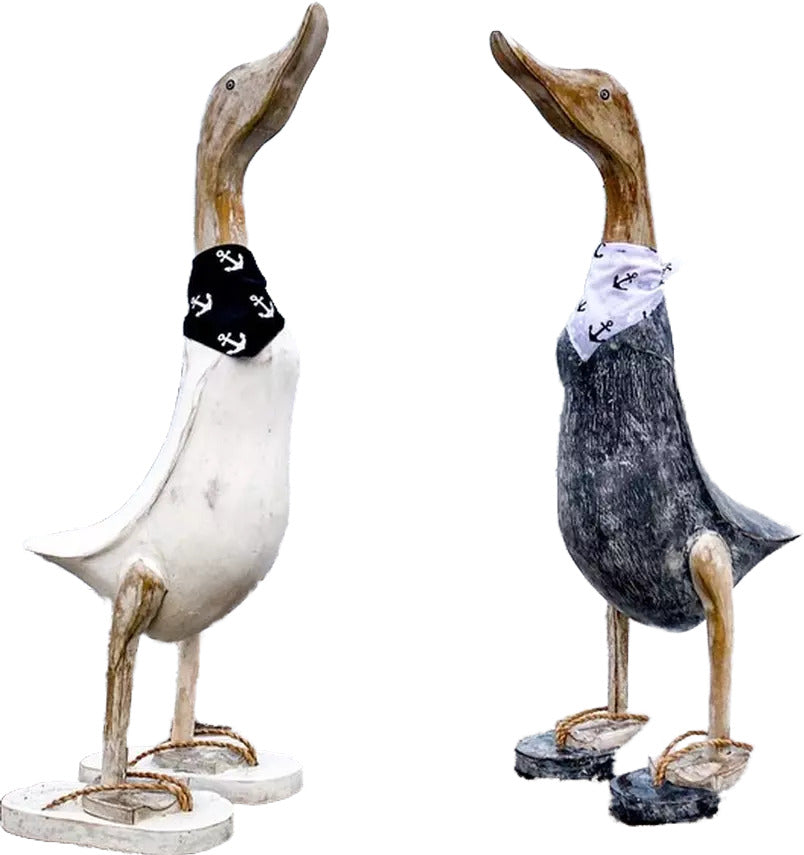 Nautical Ducks Set of Two